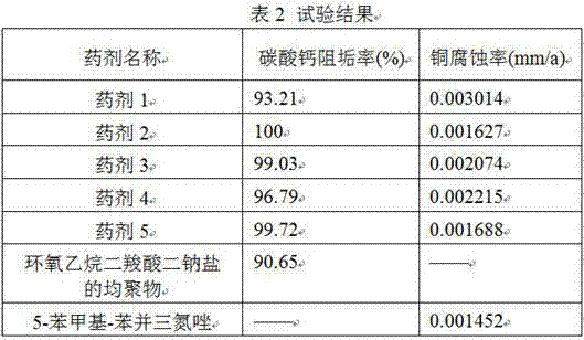 Long-acting sustained-release scale and corrosion inhibitor for circulating water