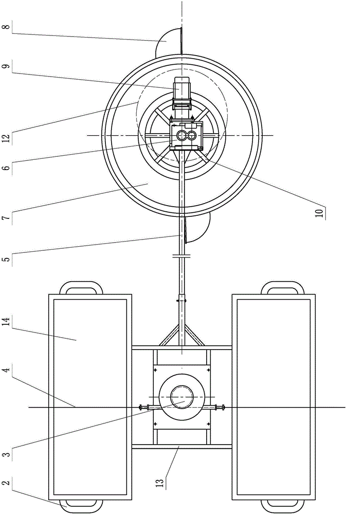 Solar movable water layer exchange and oxygenation device