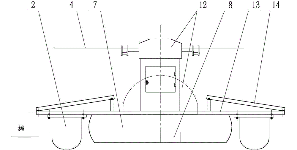 Solar movable water layer exchange and oxygenation device