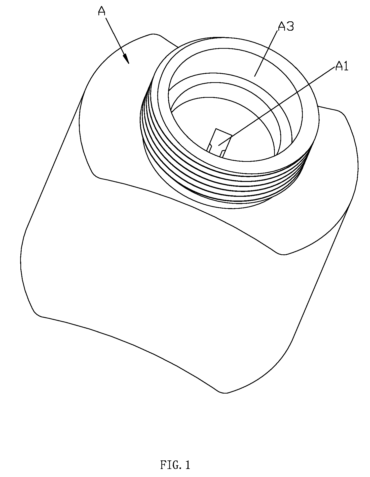 Outlet mechanism with pulsatile splash