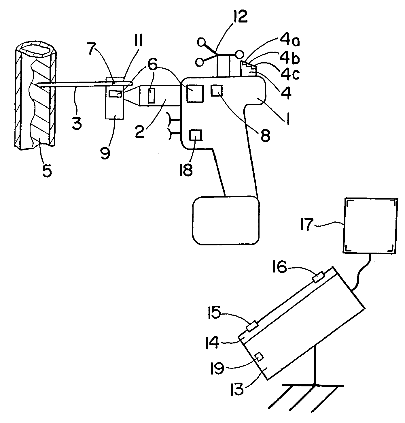 Force action feedback in surgical instruments