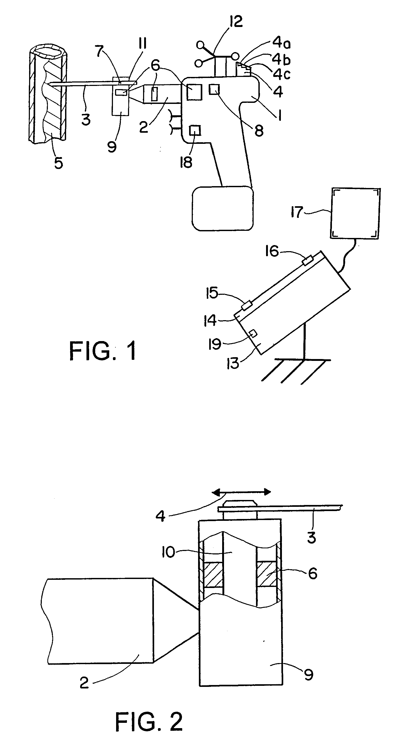 Force action feedback in surgical instruments