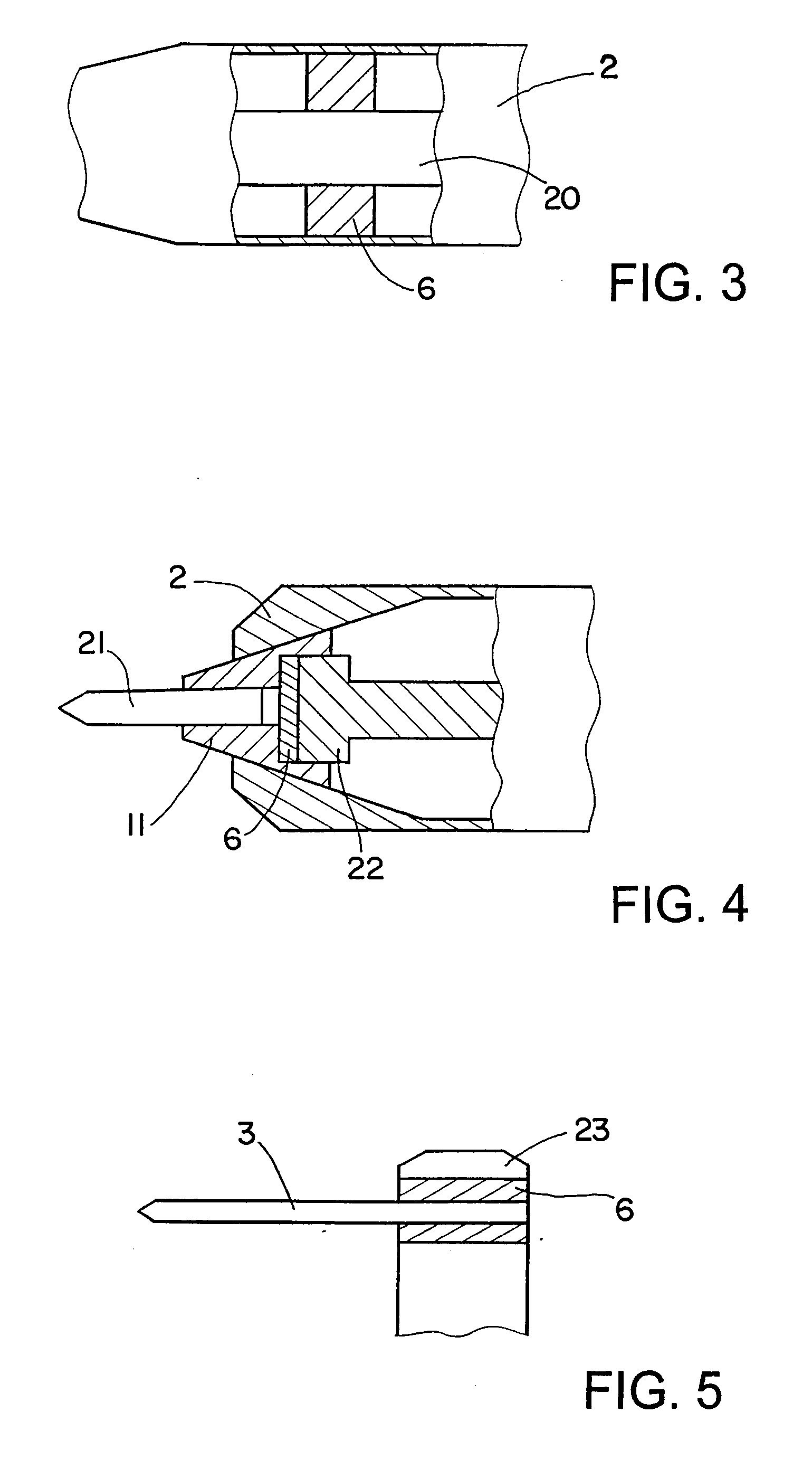 Force action feedback in surgical instruments