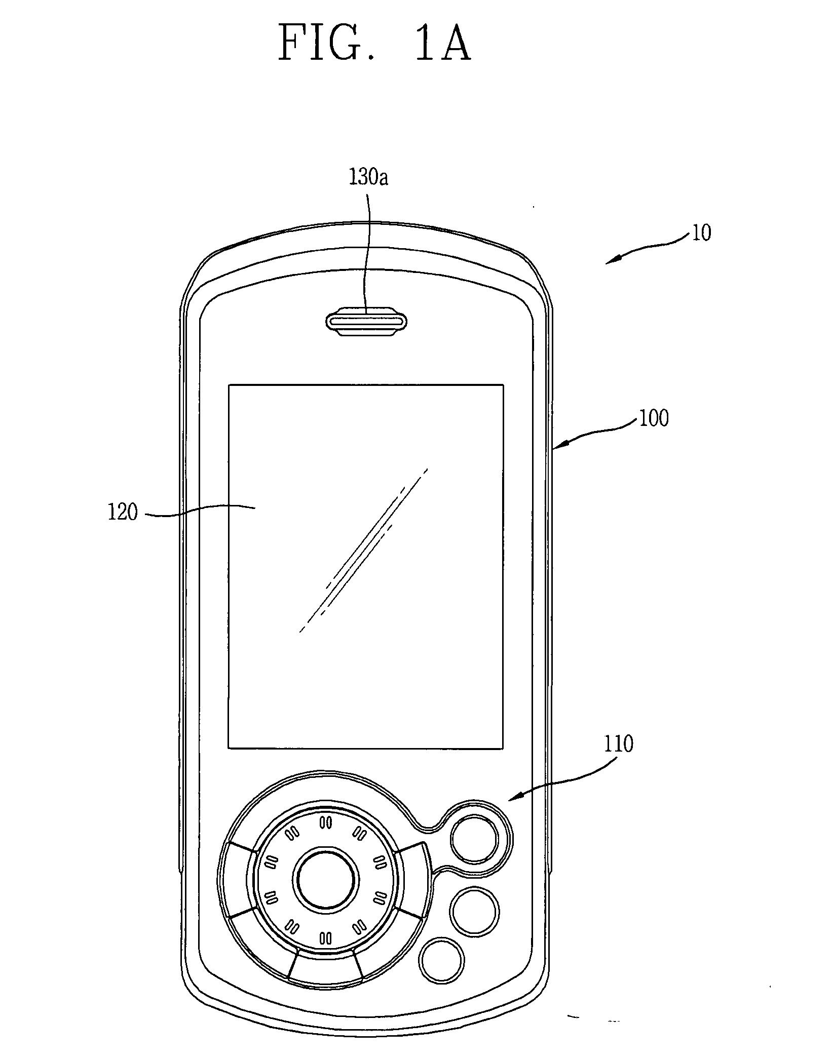 Mobile terminal and menu display method thereof