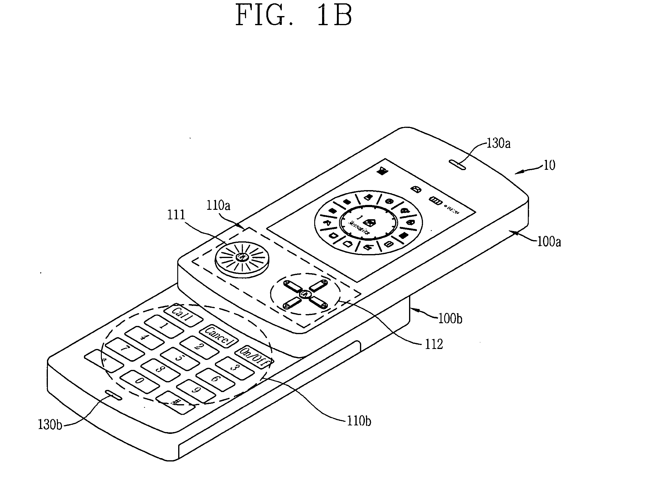 Mobile terminal and menu display method thereof