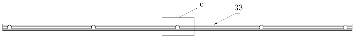 Leveling keel and leveling framework