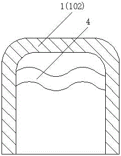 Split type SUV rear wheel cover based on weight reduction