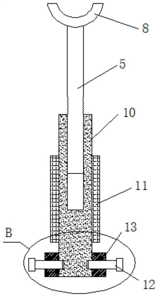 Air tightness and electrical property two-in-one rapid tool clamp detection device