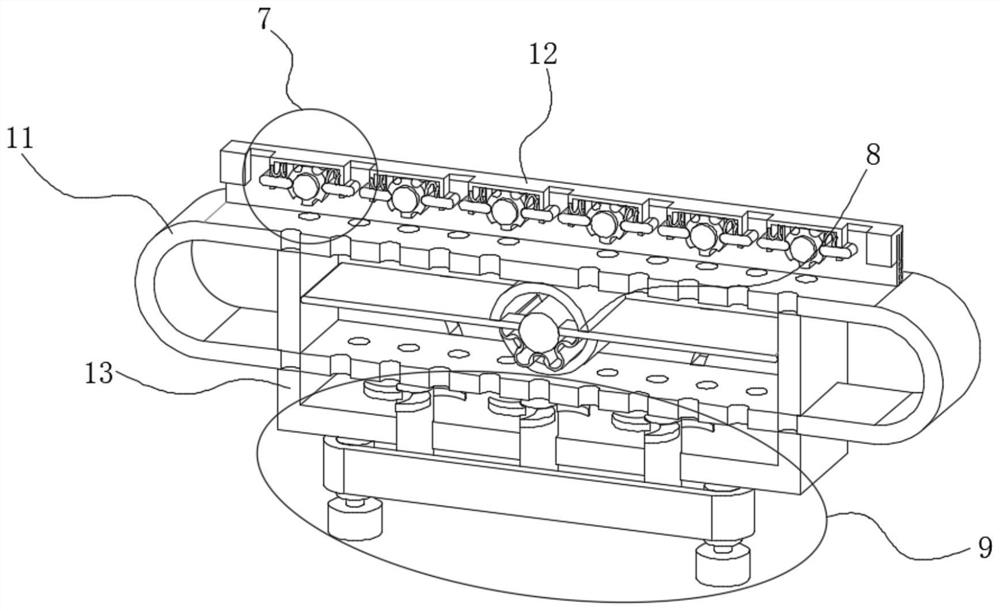 Foaming cement board cutting device