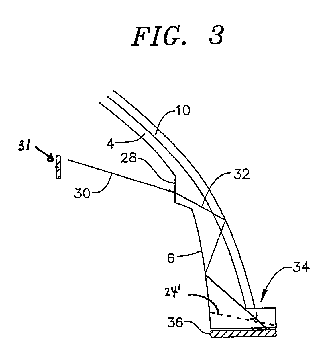 Luminaire reflector with light-modifying flange