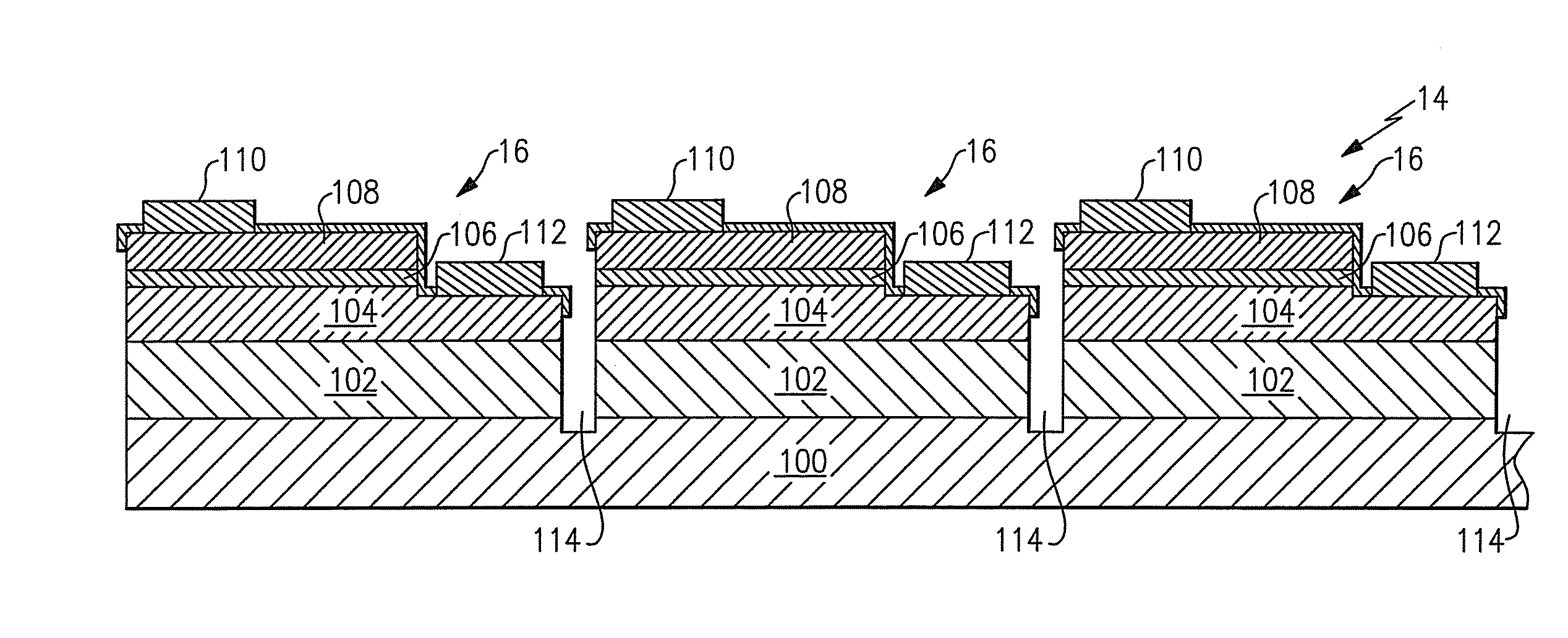 Illumination devices using externally interconnected arrays of light emitting devices, and methods of fabricating same