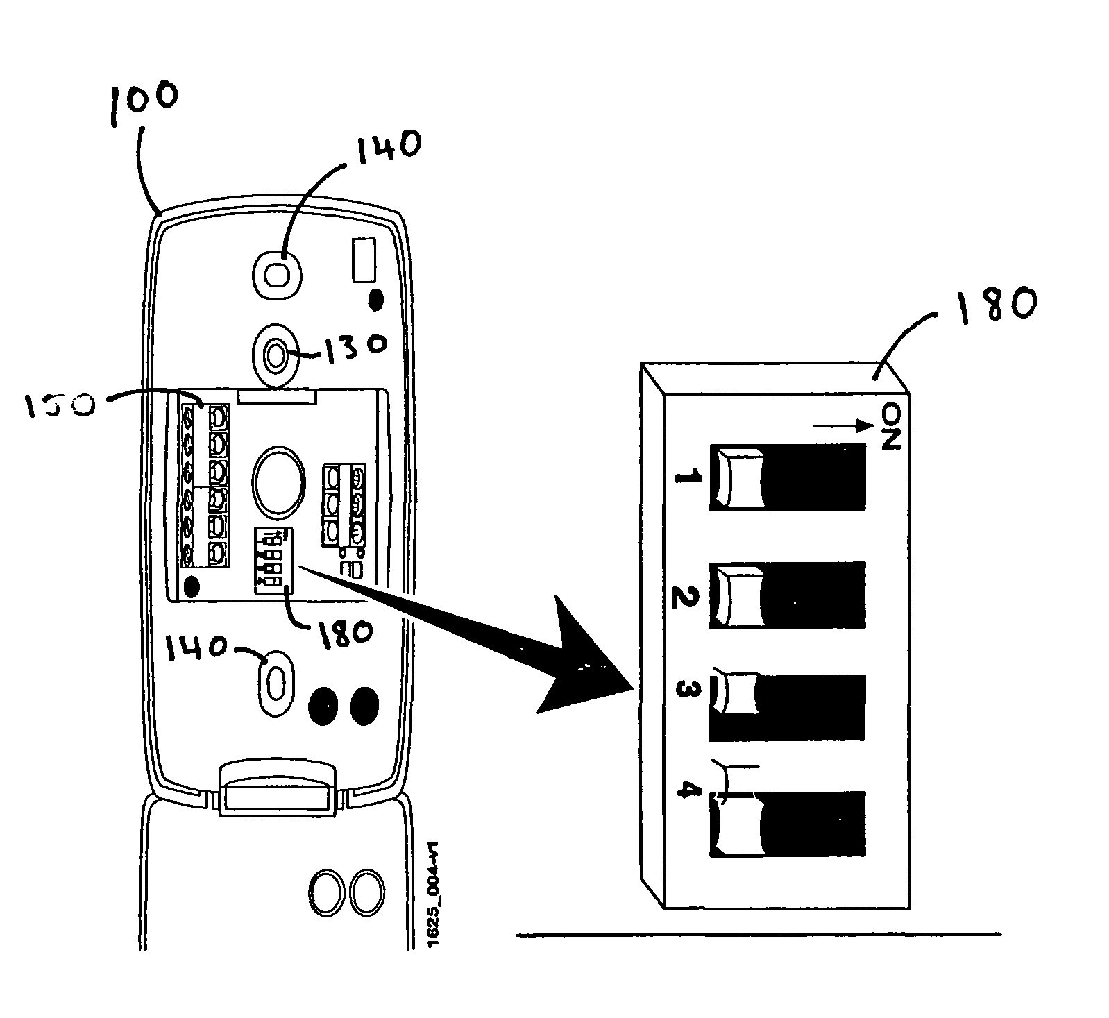 Glassbreak noise detector and video positioning locator