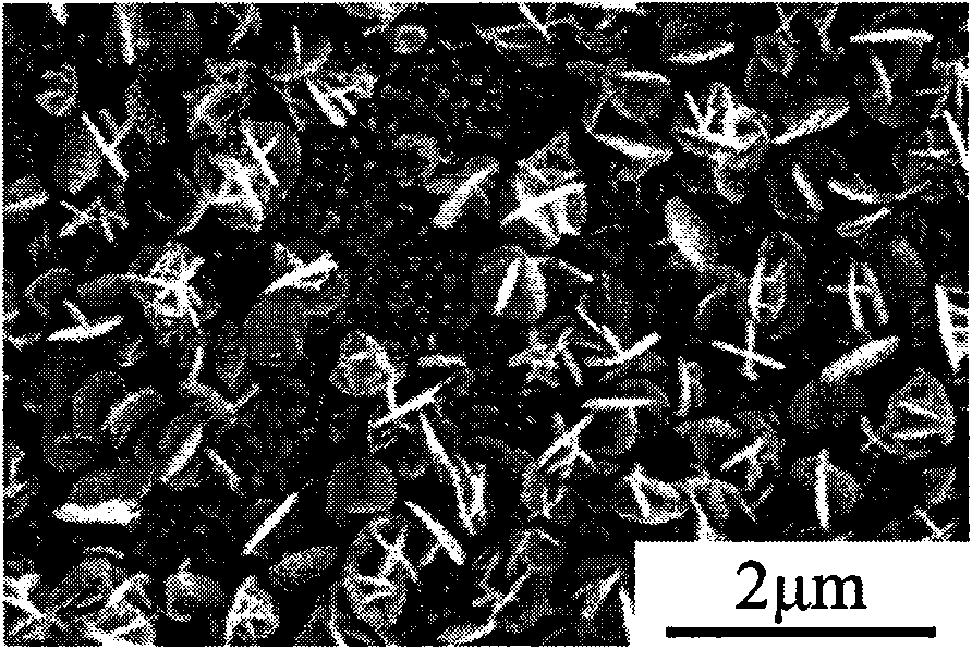 Method for depositing copper sulphide nano film rapidly in low temperature