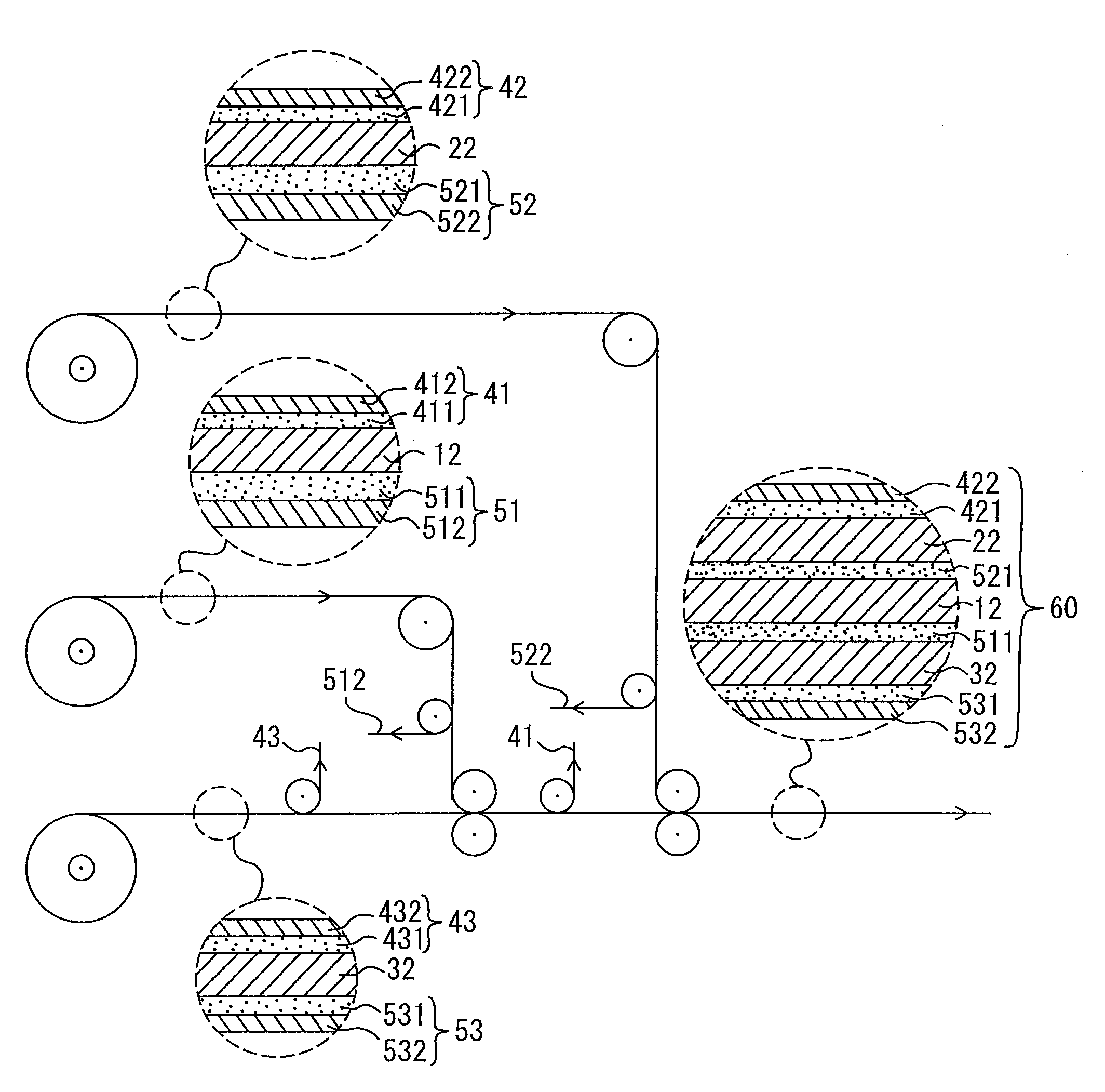 Method of producing optical film laminate