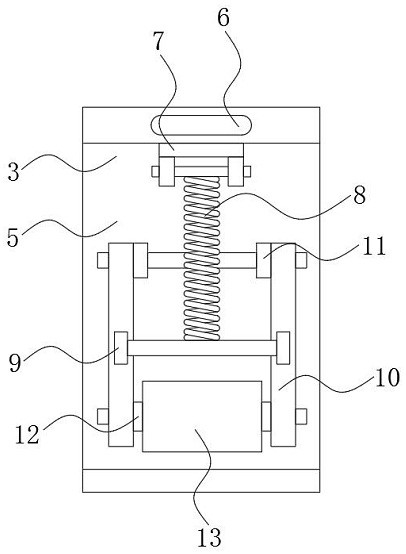 Wheel disc outer edge flatness detection equipment for flywheel machining