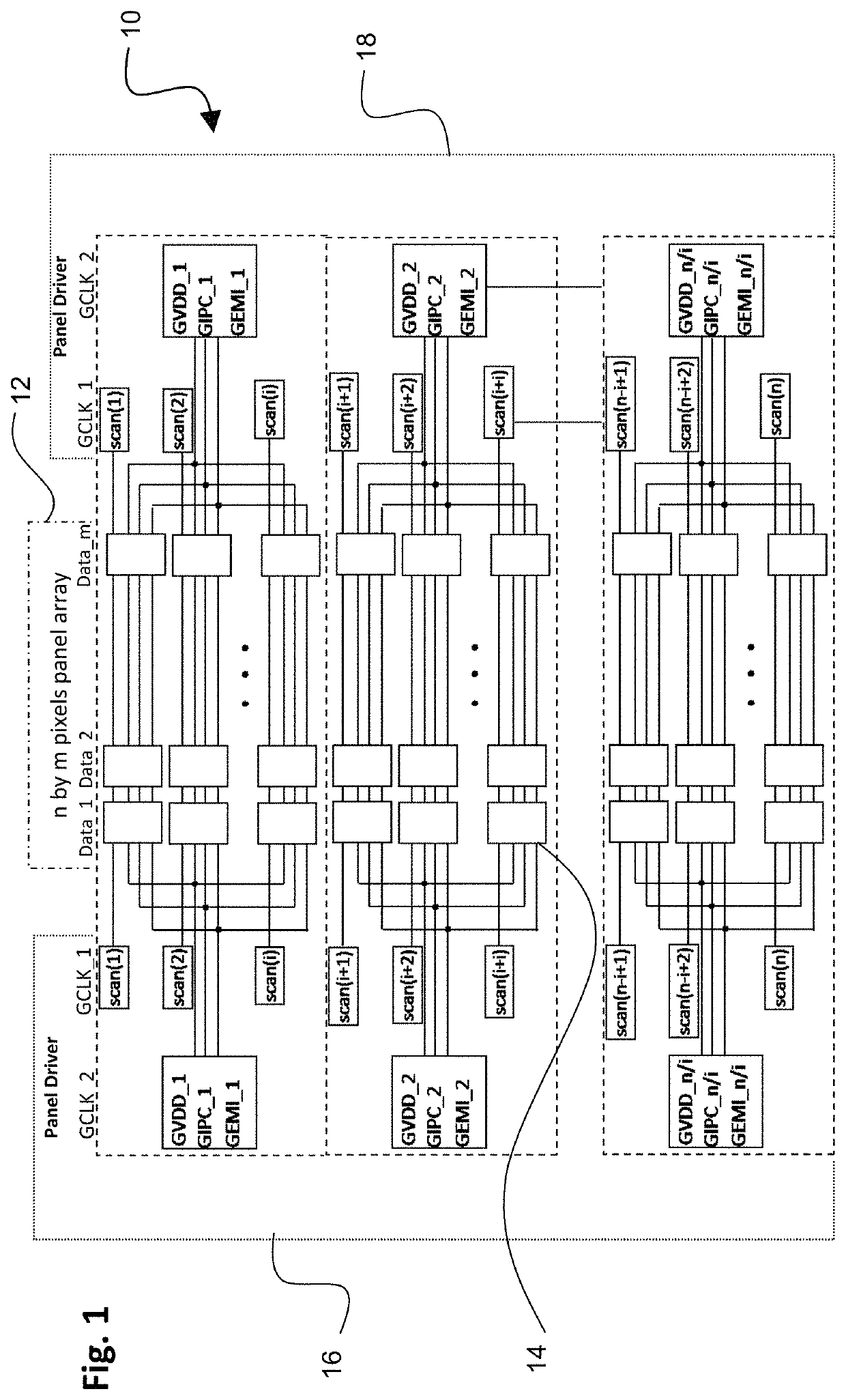 TFT pixel threshold voltage compensation circuit with short data programming time and low frame rate