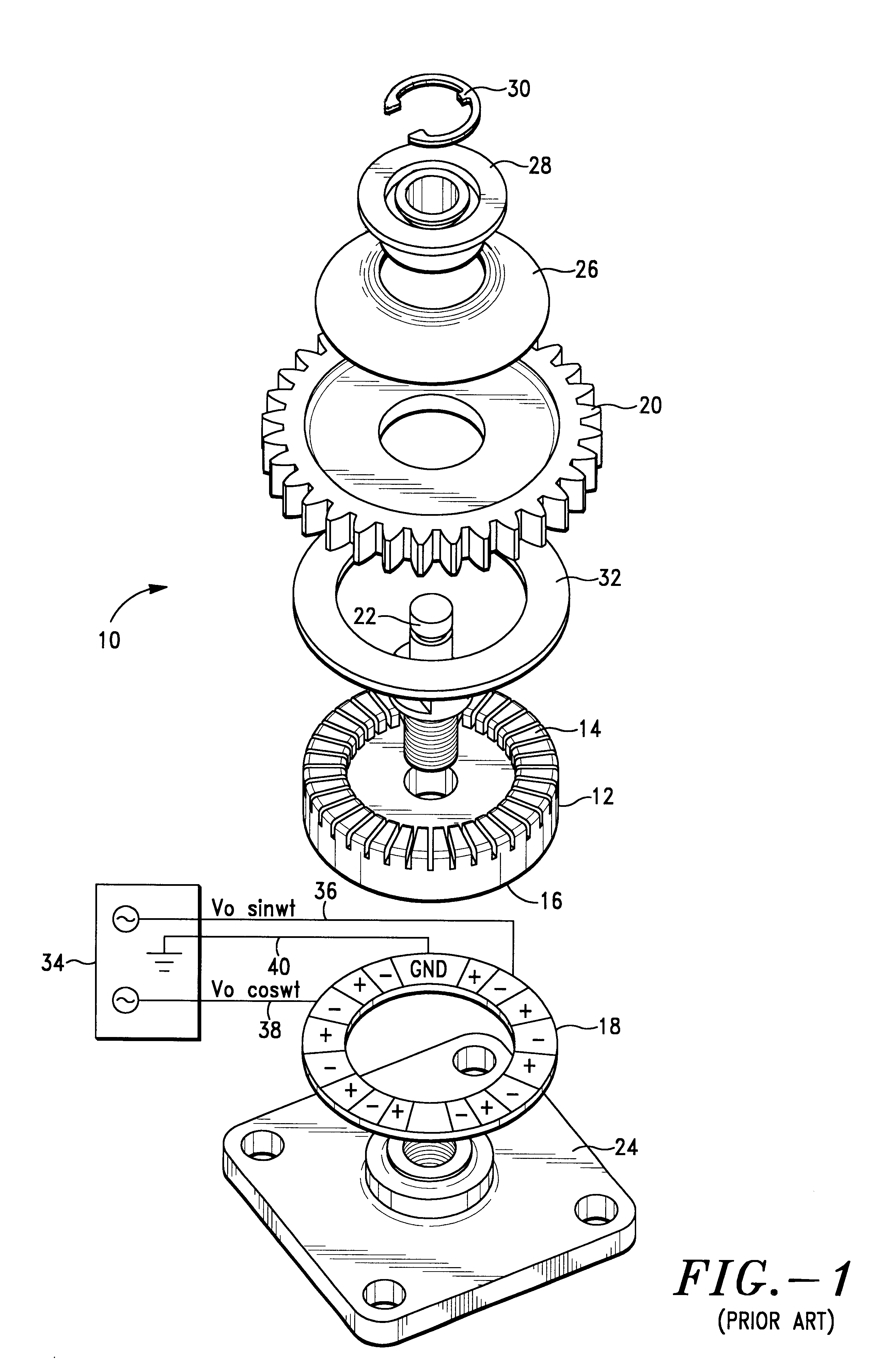 Piezoelectric wave motor