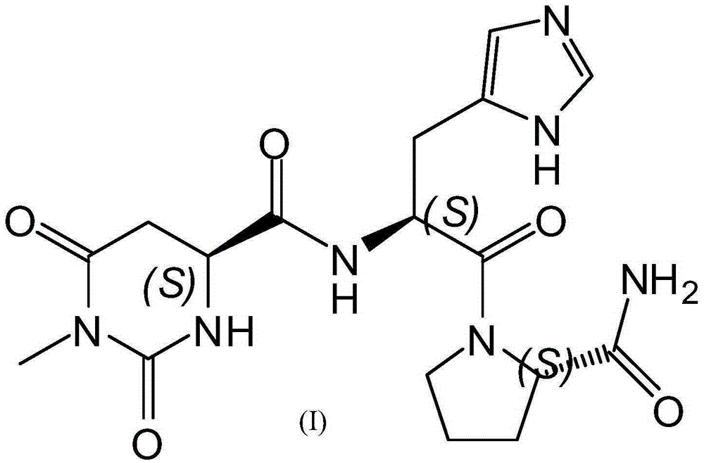 Preparing method for taltirelin and midbody of taltirelin