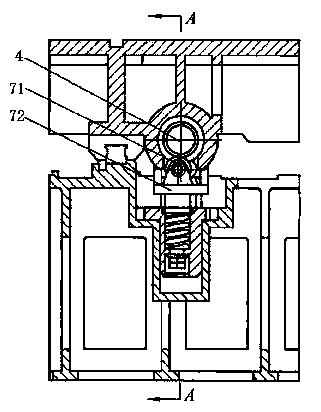 Ball screw support device