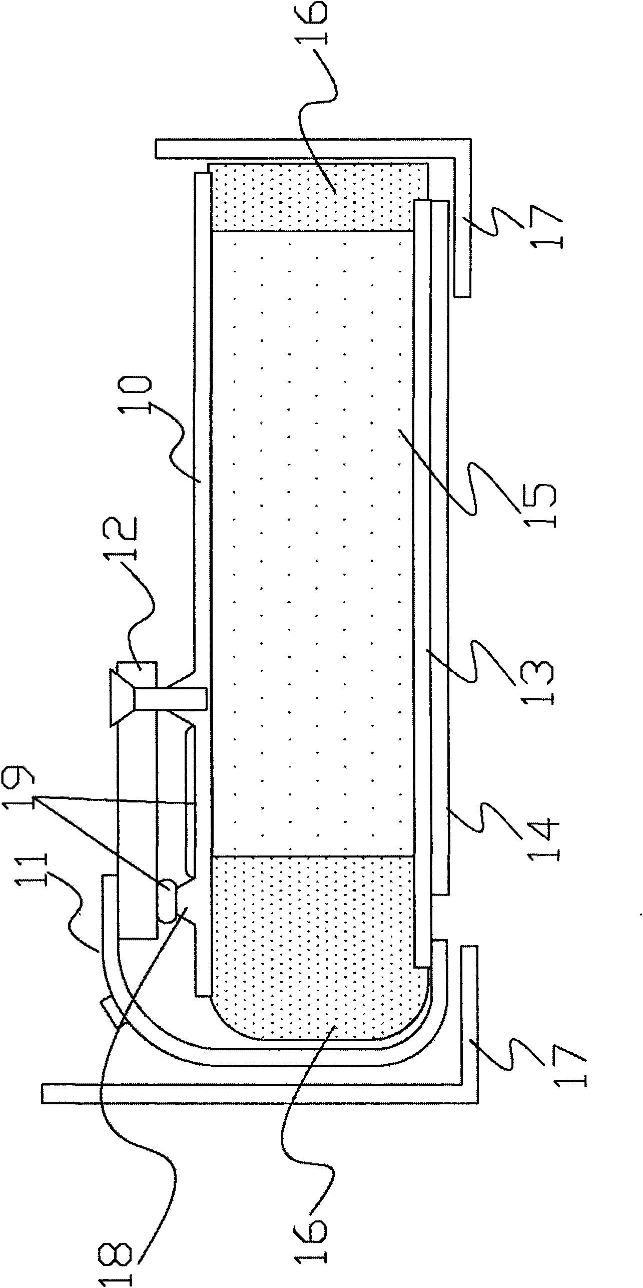 Backboard structure of backlight module