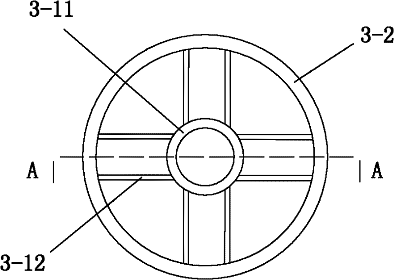 Single-shaft mortar and high-viscosity fluid stirrer for axial turbulent flow pattern multi-wire cutting machine