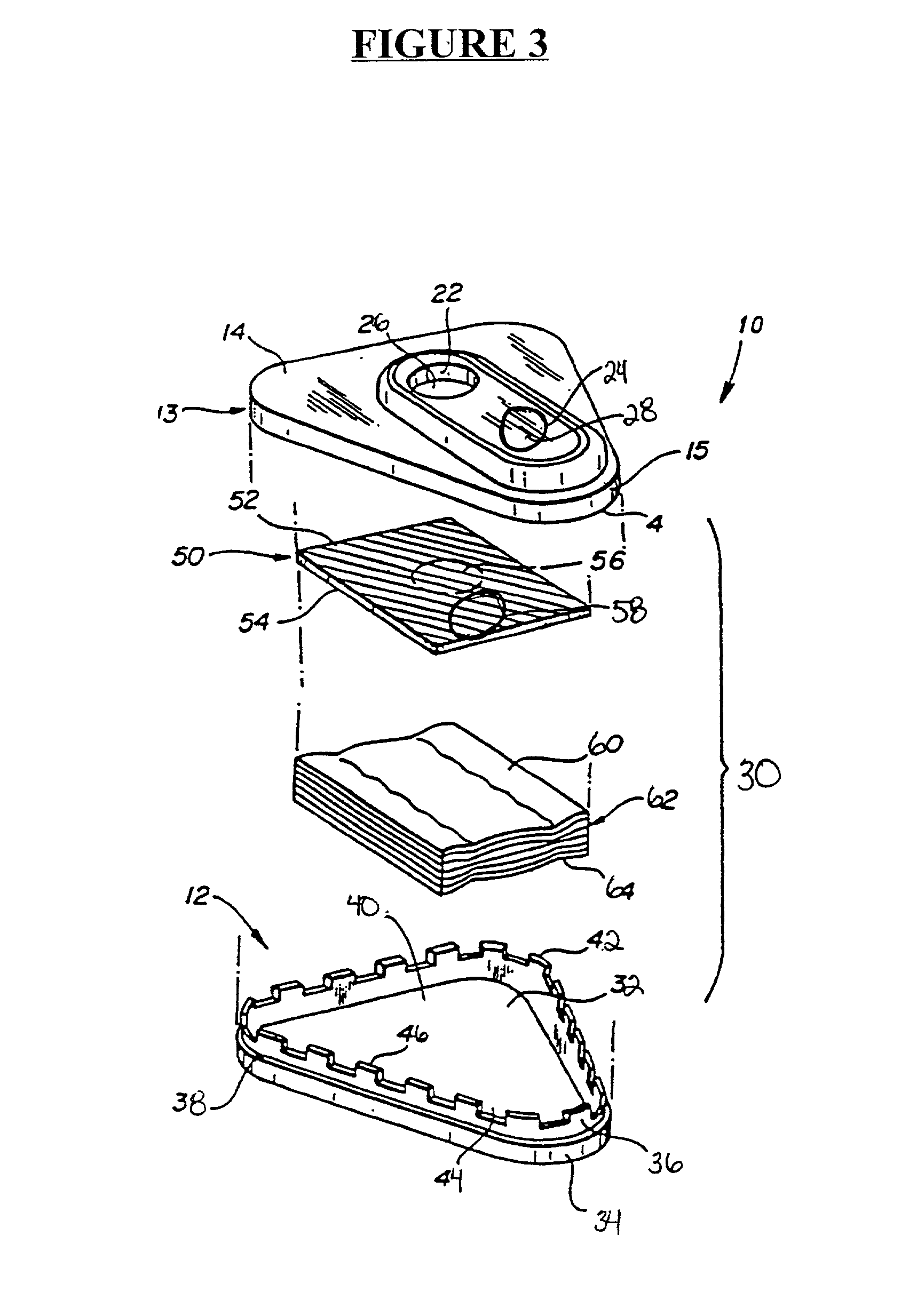 Detection of multiple analytes from a single sample using a multi-well, multi-analyte flow-through diagnostic test device