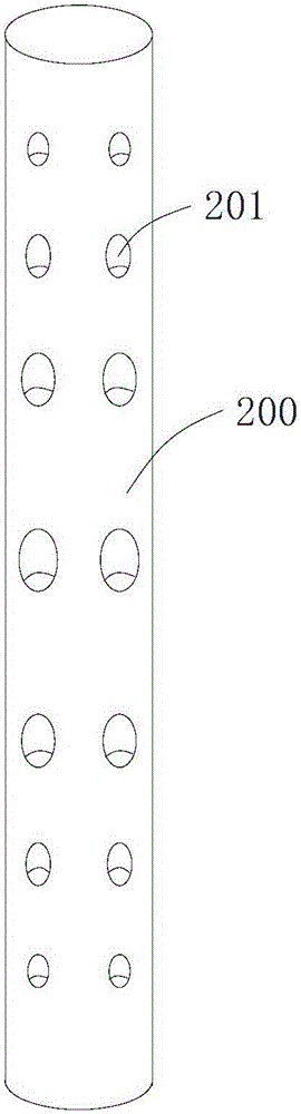 Kitchen waste fermentation apparatus air supply system and kitchen waste fermentation apparatus