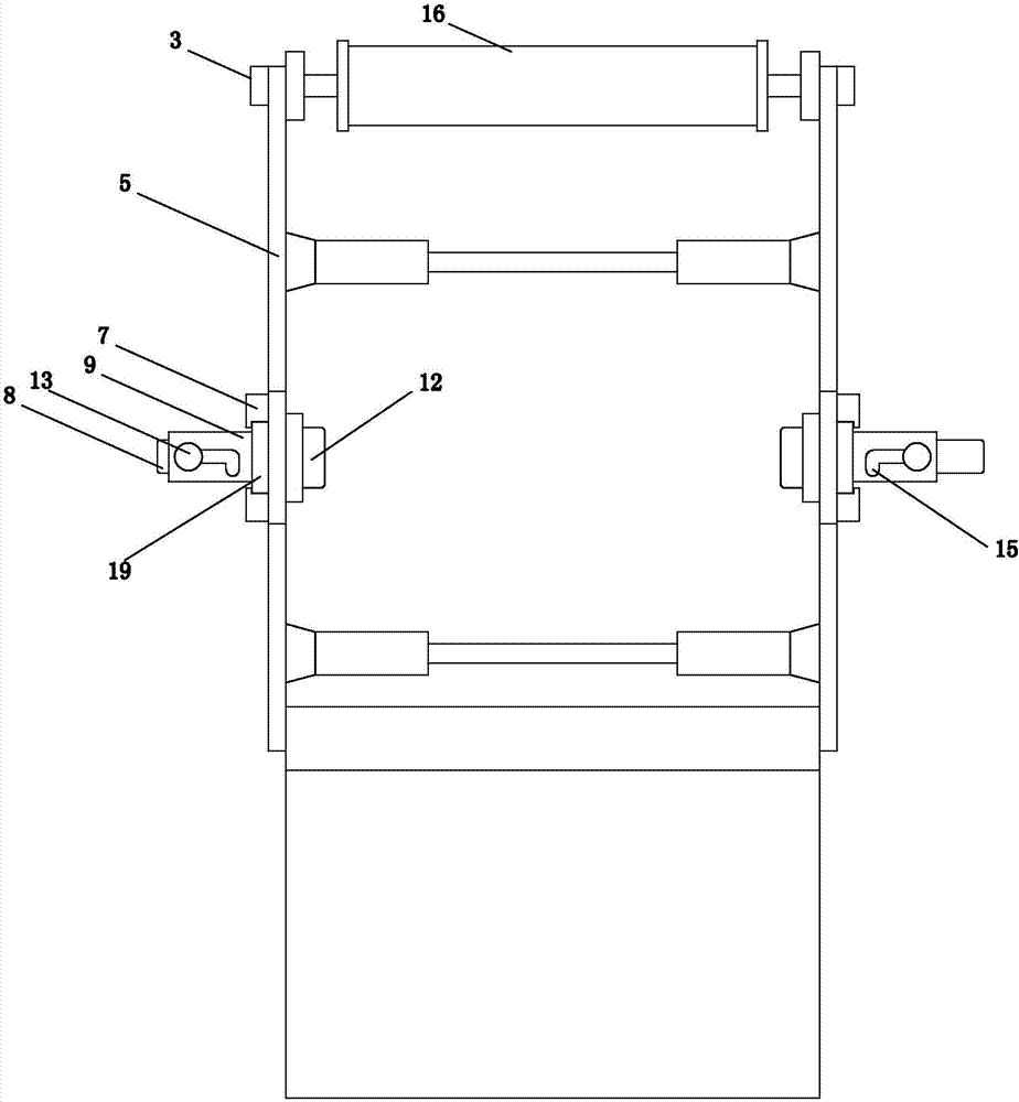 Tension self-adjusting pay-off frame for coaxial cables