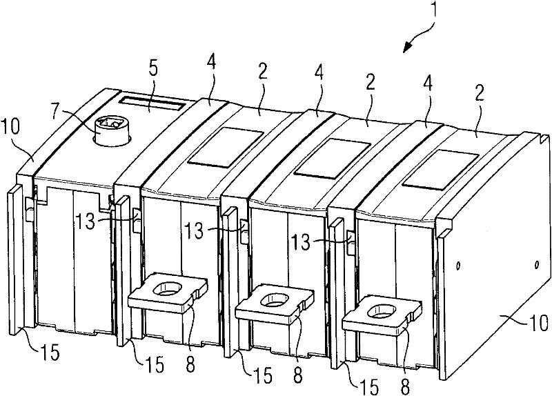 Switches, especially load break switches for low voltage