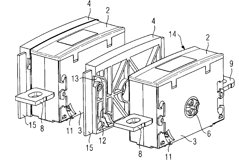 Switches, especially load break switches for low voltage