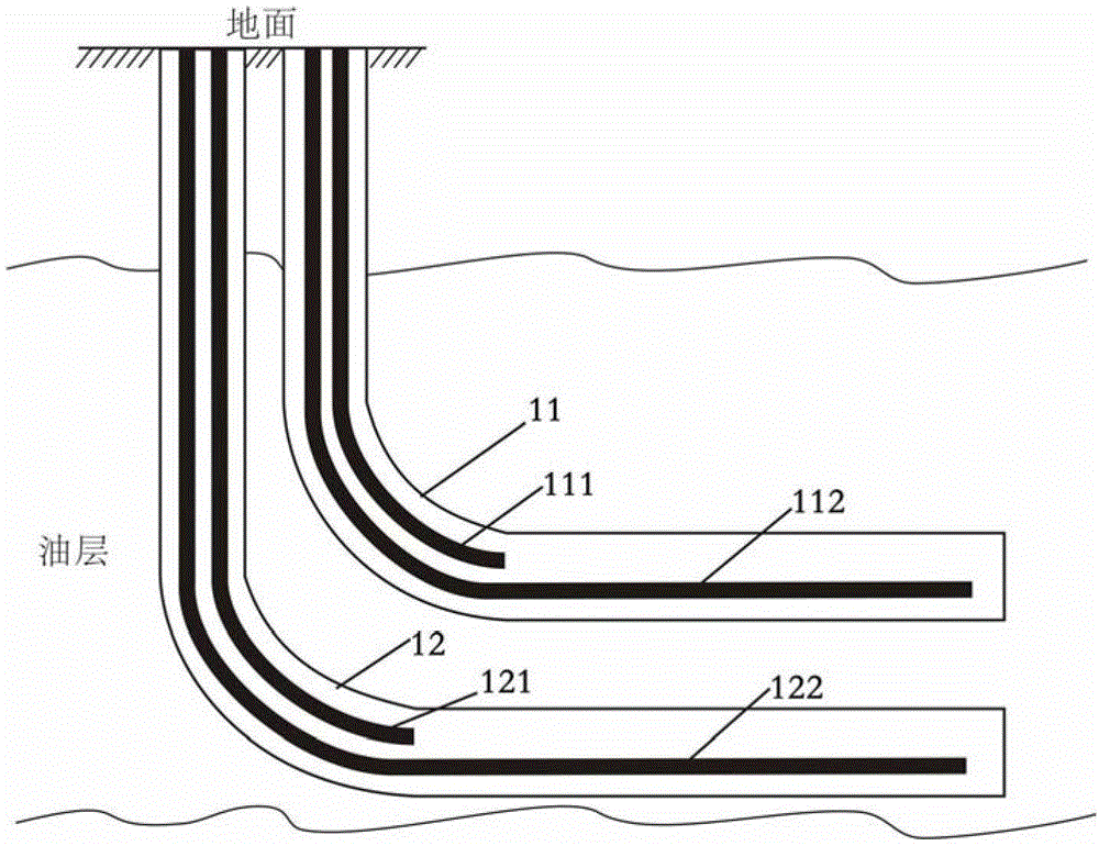 Fire-flooding exploitation method used in later period of steam assisted gravity drainage (SAGD) of heavy oil reservoir