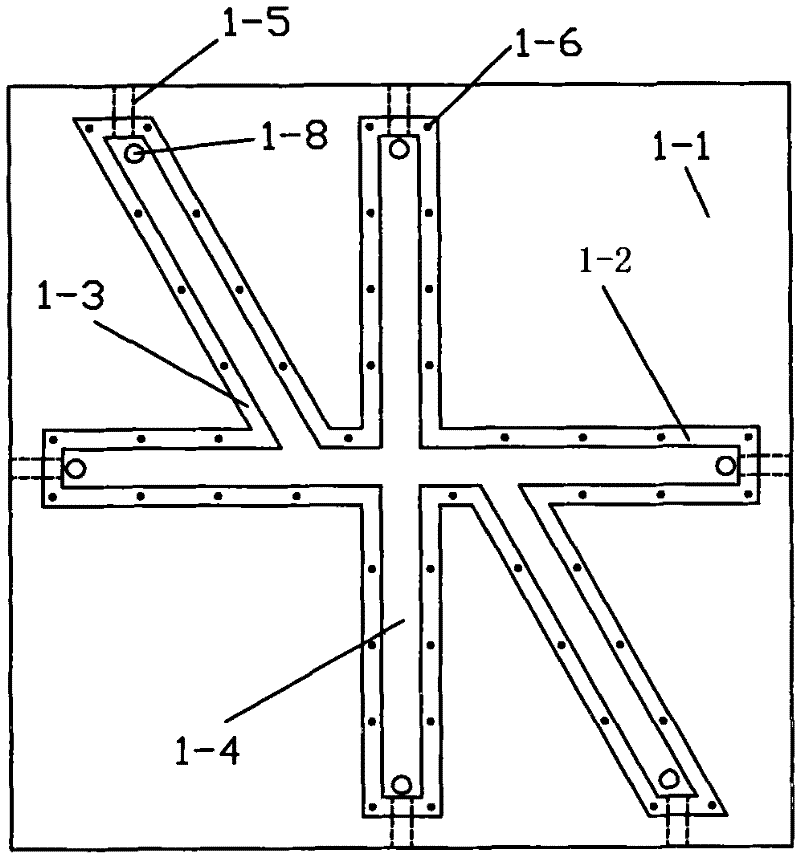 Visible multifunctional fracture seepage simulation test bench