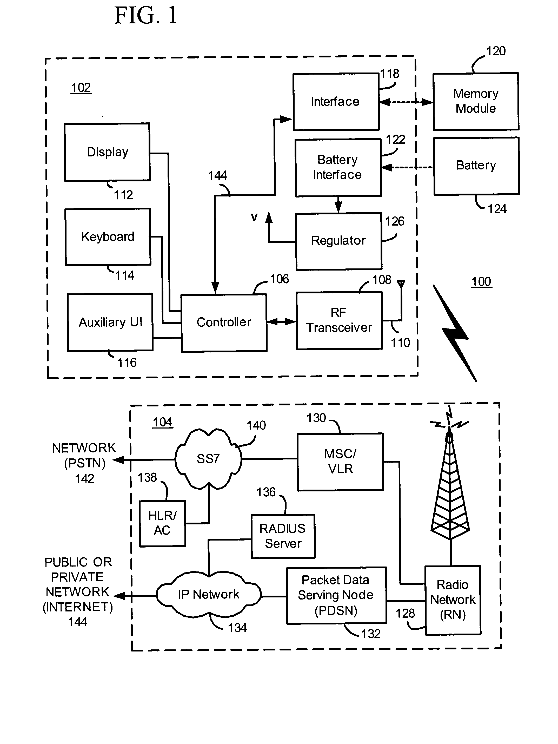 Methods and apparatus for selecting a wireless network based on quality of service (QoS) criteria associated with an application