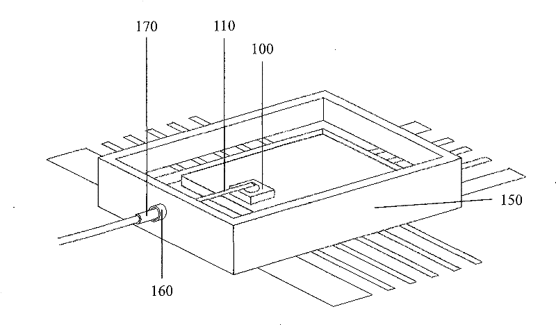 Novel sideward coupling optical fiber component and processing method thereof