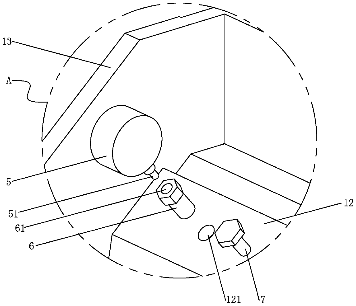 A guide rail installation and adjustment device and installation method for flat knitting machines