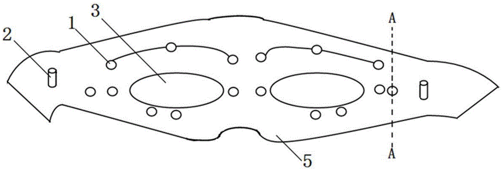 Portable adjustable acupuncture instrument for treating amblyopia