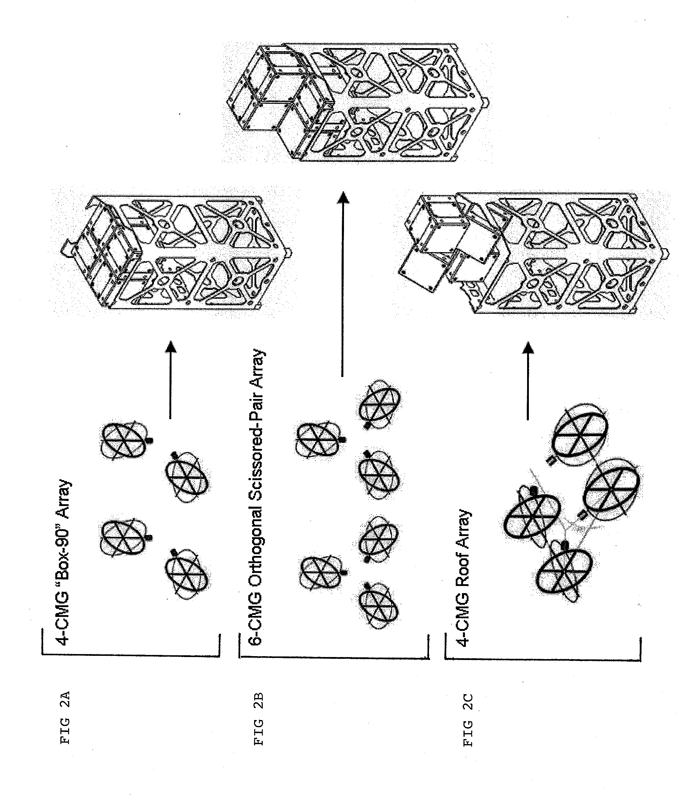 Modular control moment gyroscope (CMG) system for spacecraft attitude control