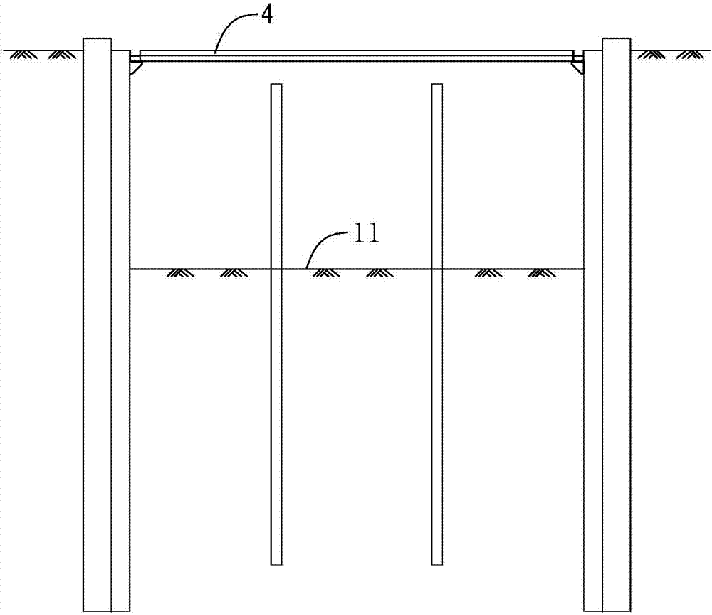 A construction method for an underground garage