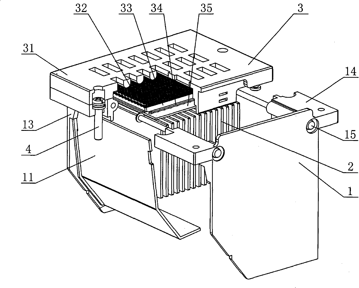 Novel breaker arc extinguishing structure