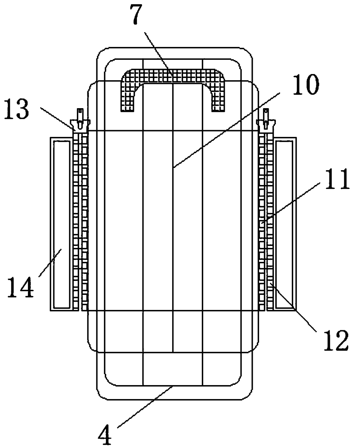 Endocrine diabetic treatment device and a use method thereof