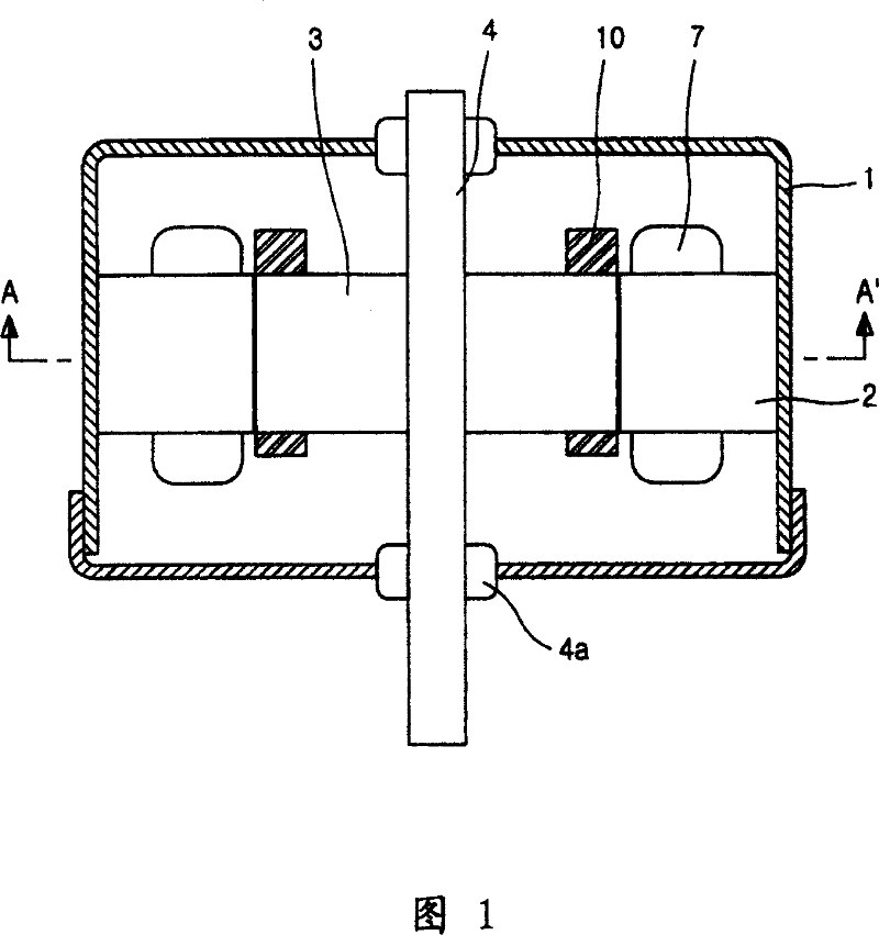 Single-phase induction motor