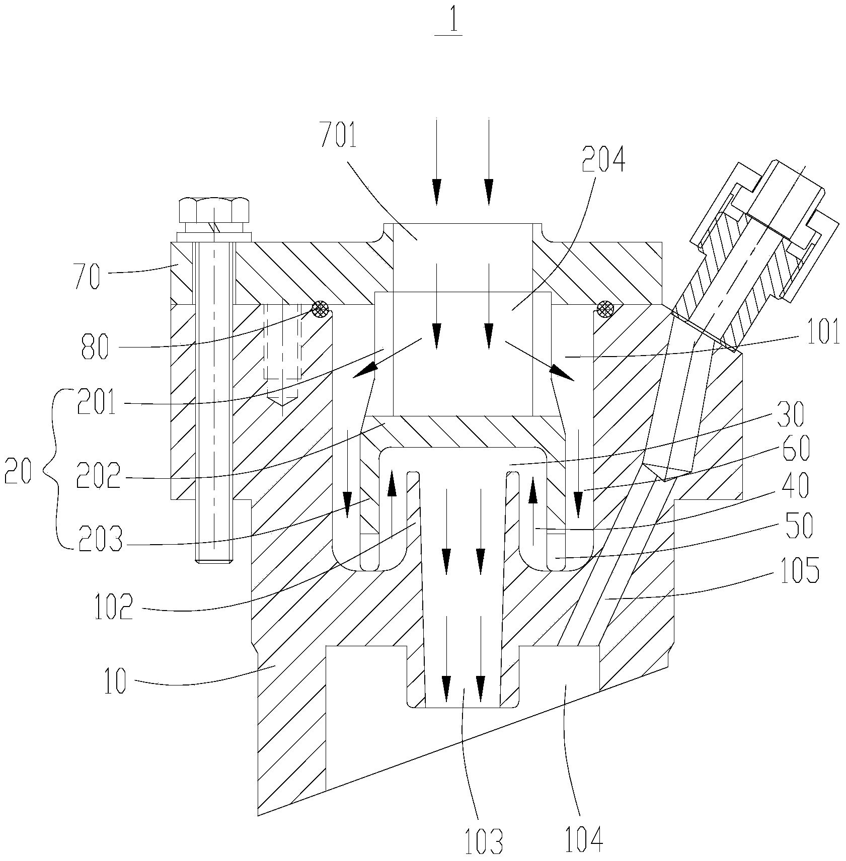 Filling machine and filling head