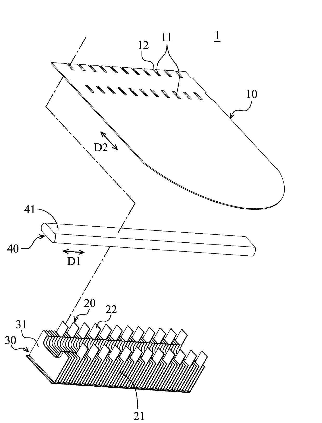 Heat radiation device