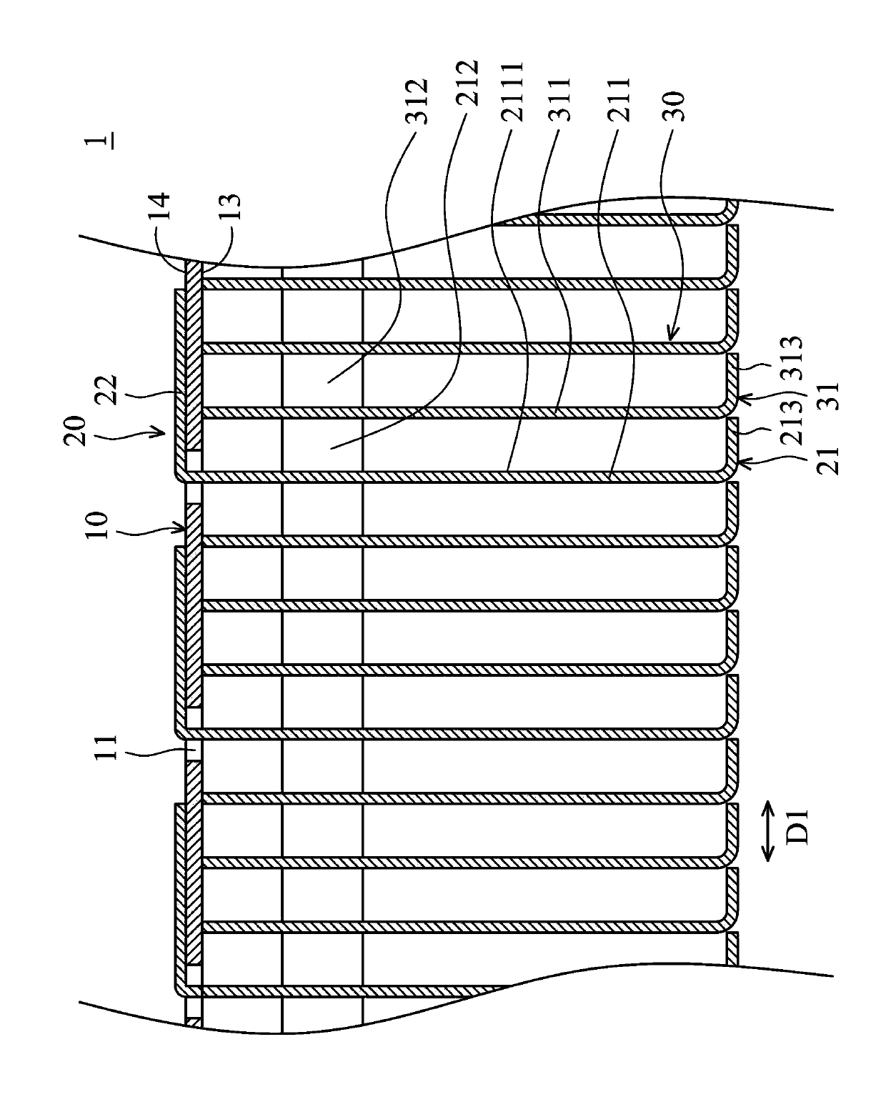 Heat radiation device