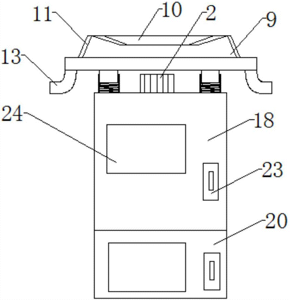 Power distribution box high in safety performance