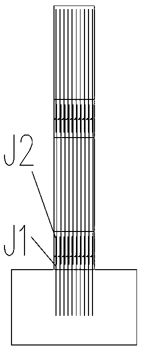 Novel assembly type bridge lower structure