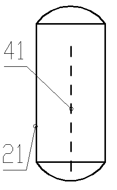 Boiler blow-down water heat energy utilization system