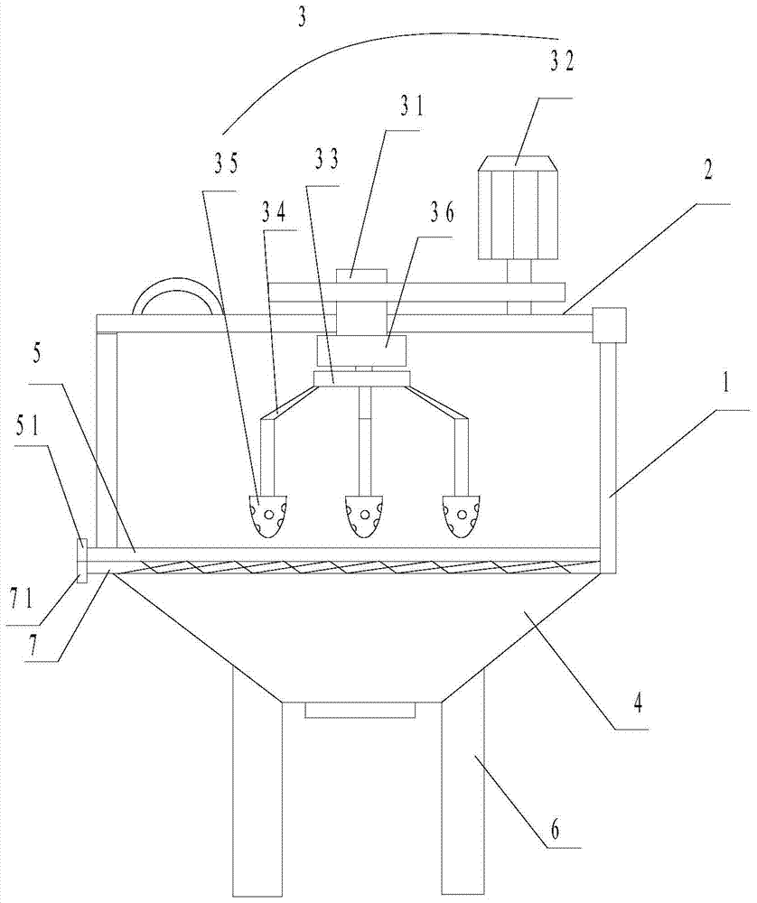 Fried chestnut device