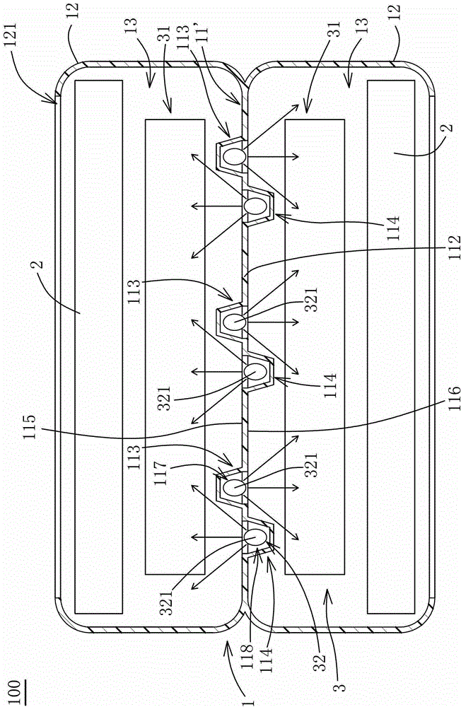 Two-sided liquid crystal display device