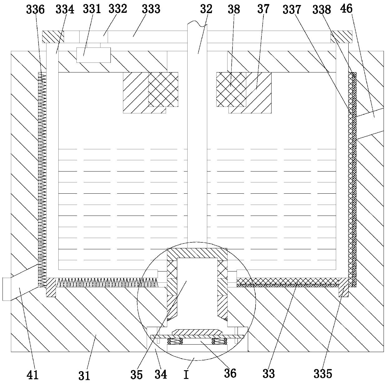 Cooling sizing device and method for hot melting glue preparing and machining